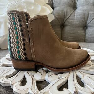 Corral Ankle Western Cowboy Boots Women’s 6.5
